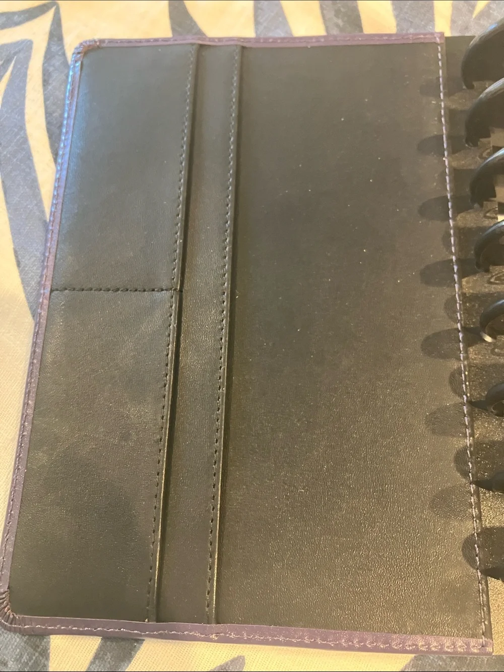 Levenger Circa Leather Planner Cover and refills in Junior Size